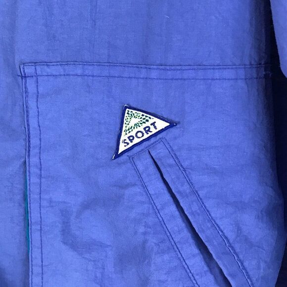 Vintage Pacific Trail Sport Windbreaker Women's Large Full Zip Pockets Lined - Picture 3 of 16